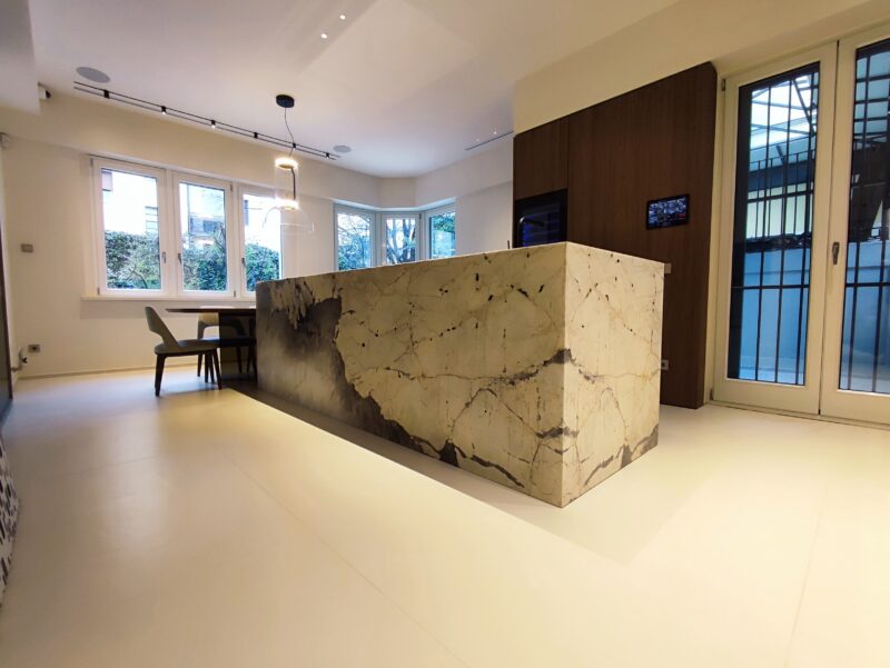 Milano – Isola cucina backlit